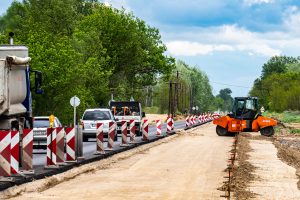 A 48. sz. főút felújítási munkái