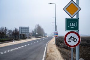 Elkészült a 444. sz. főút, a Fürjesi út