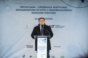 Mosóczi László, az Innovációs és Technológiai Minisztérium közlekedéspolitikáért felelős államtitkára