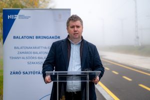 •	Gréz Tibor, a NIF Zrt. projektiroda-vezetője